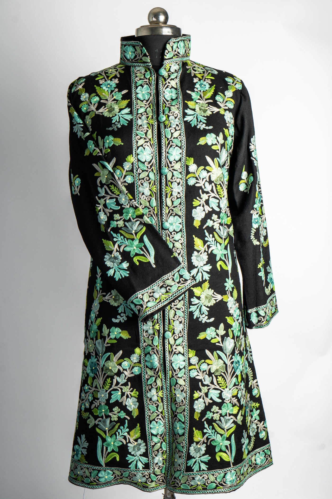 Bagh-e-Sabz Aari Embroidered Long Jacket