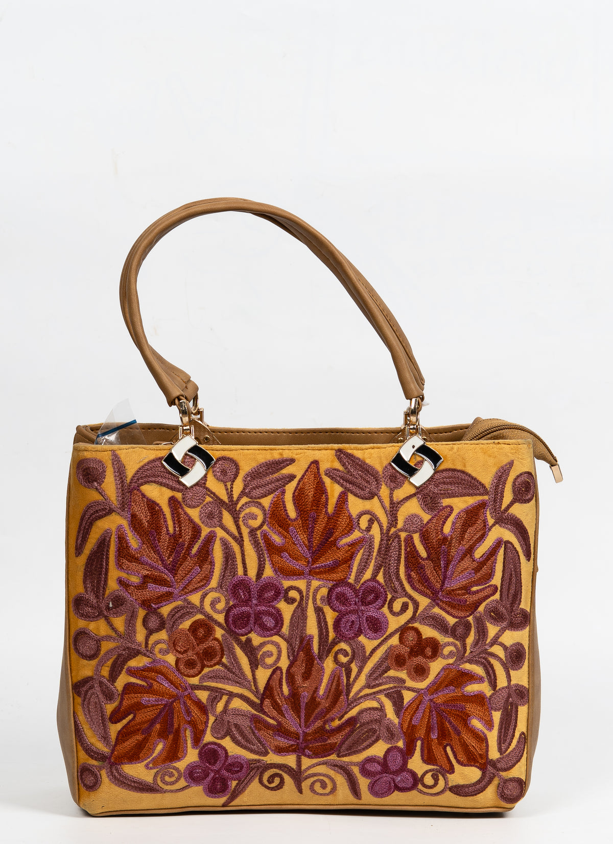 Kashmiri Amber – Aari Embroidery Shoulder Bag