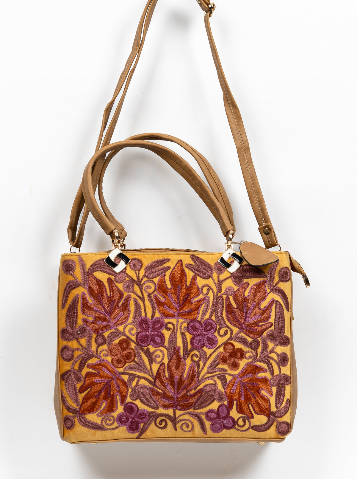 Kashmiri Amber – Aari Embroidery Shoulder Bag