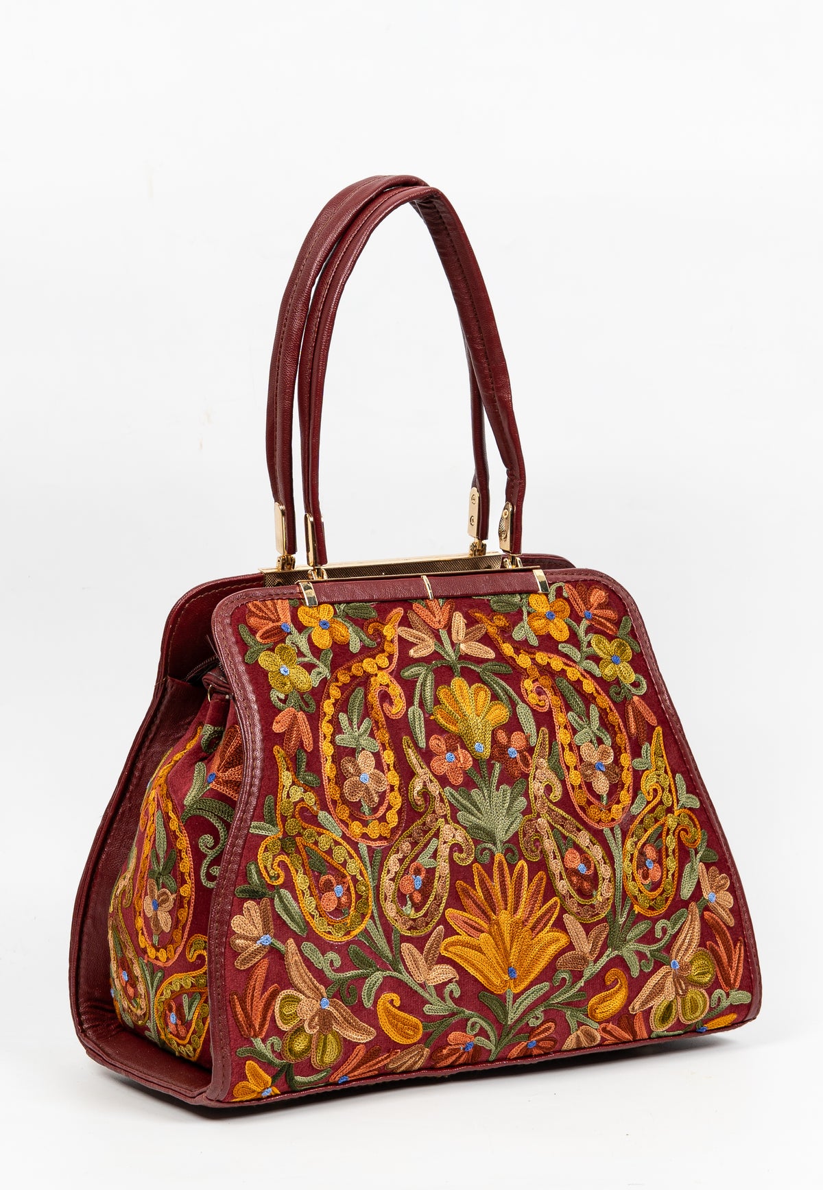 Maharani Charm – Aari Embroidery Handbag