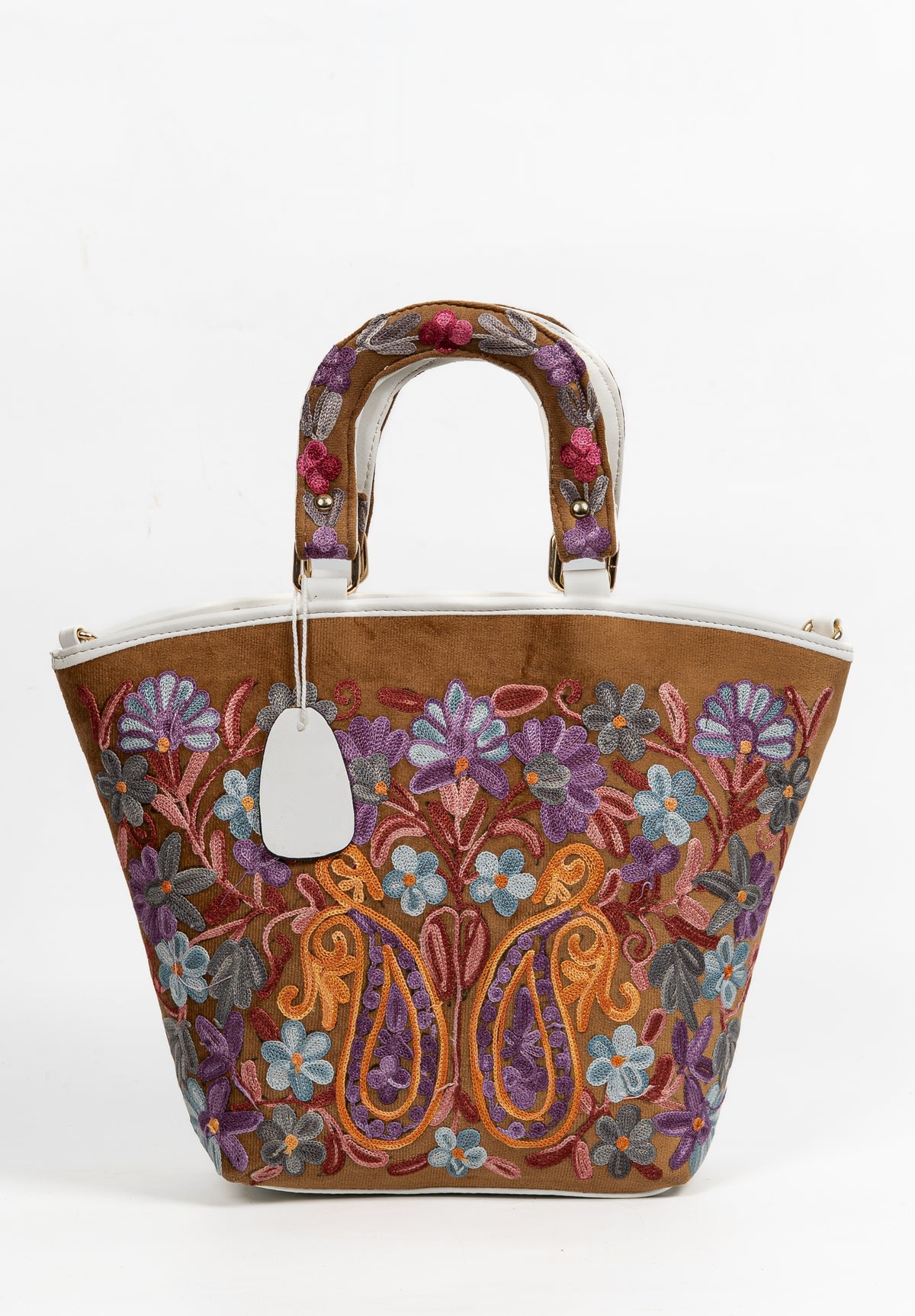 Noor-e-Bahar – Aari Embroidery Tote Bag