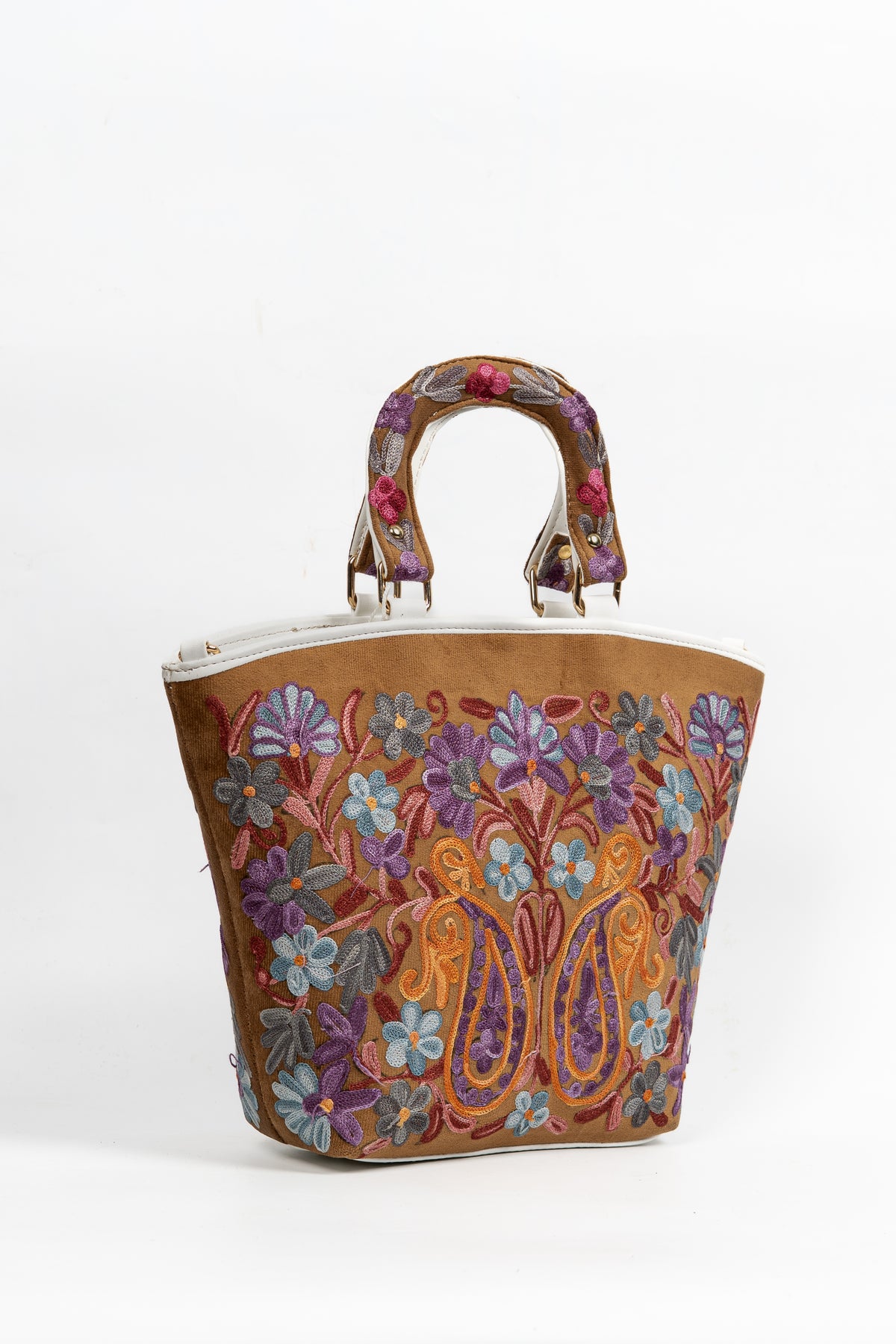 Noor-e-Bahar – Aari Embroidery Tote Bag