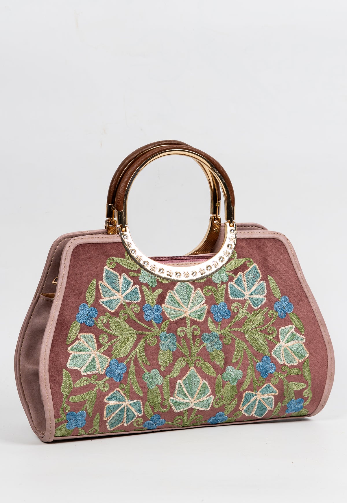 Sitara Blossom – Aari Embroidery Handbag