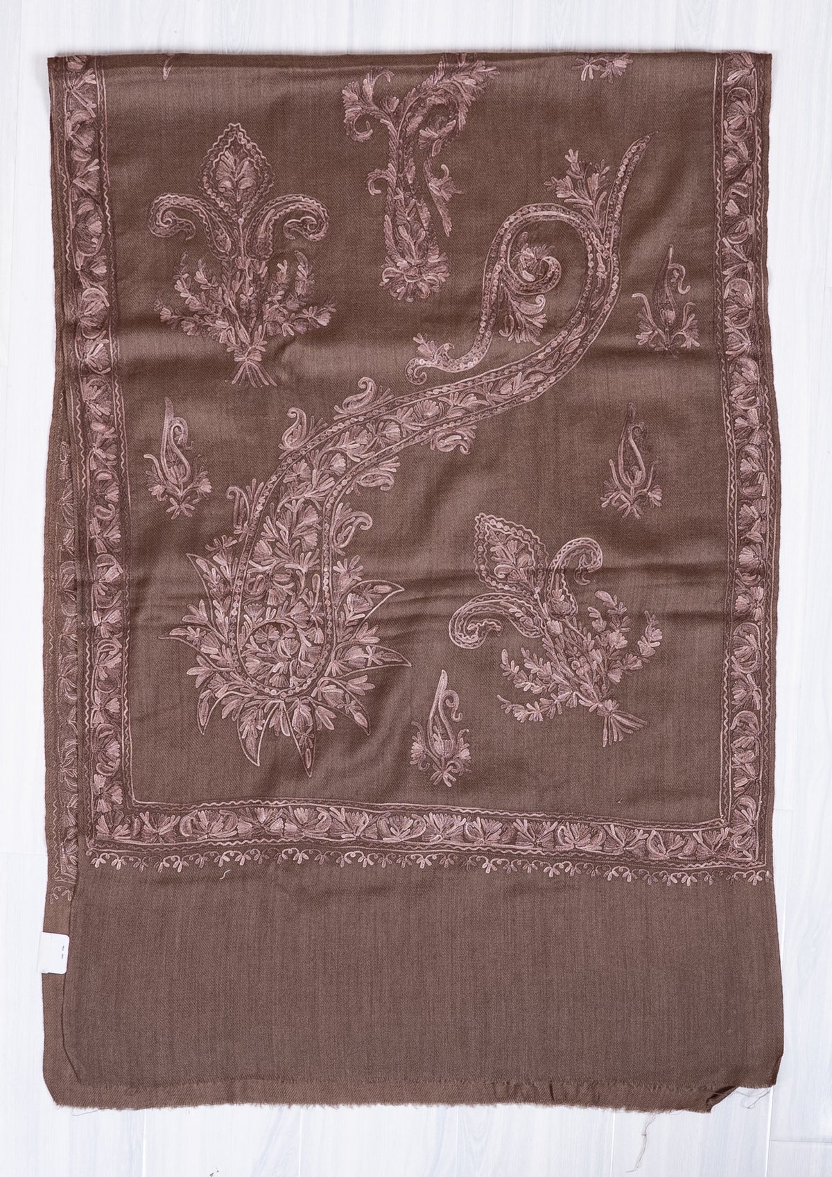 Desert Heirloom Aari Machine Embroidered Shawl