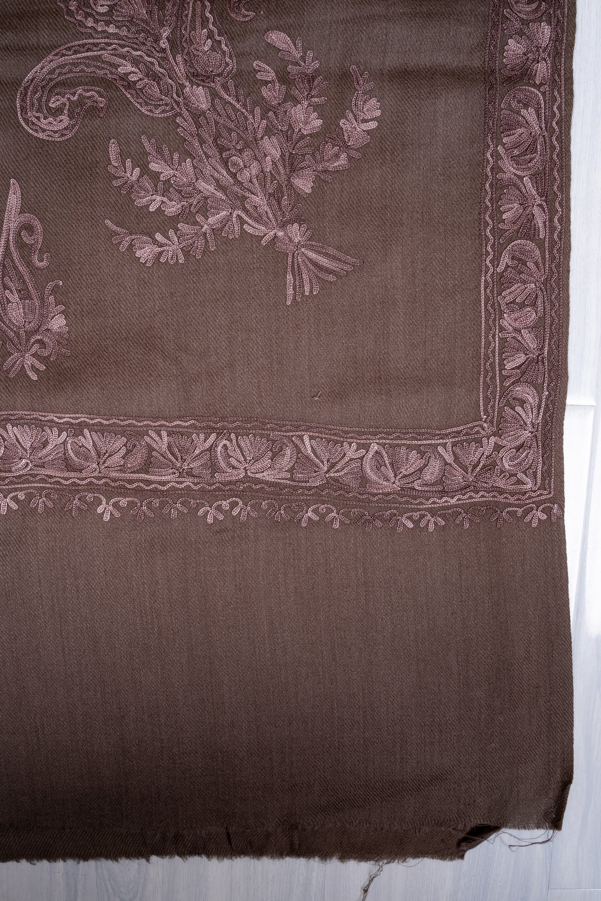 Desert Heirloom Aari Machine Embroidered Shawl