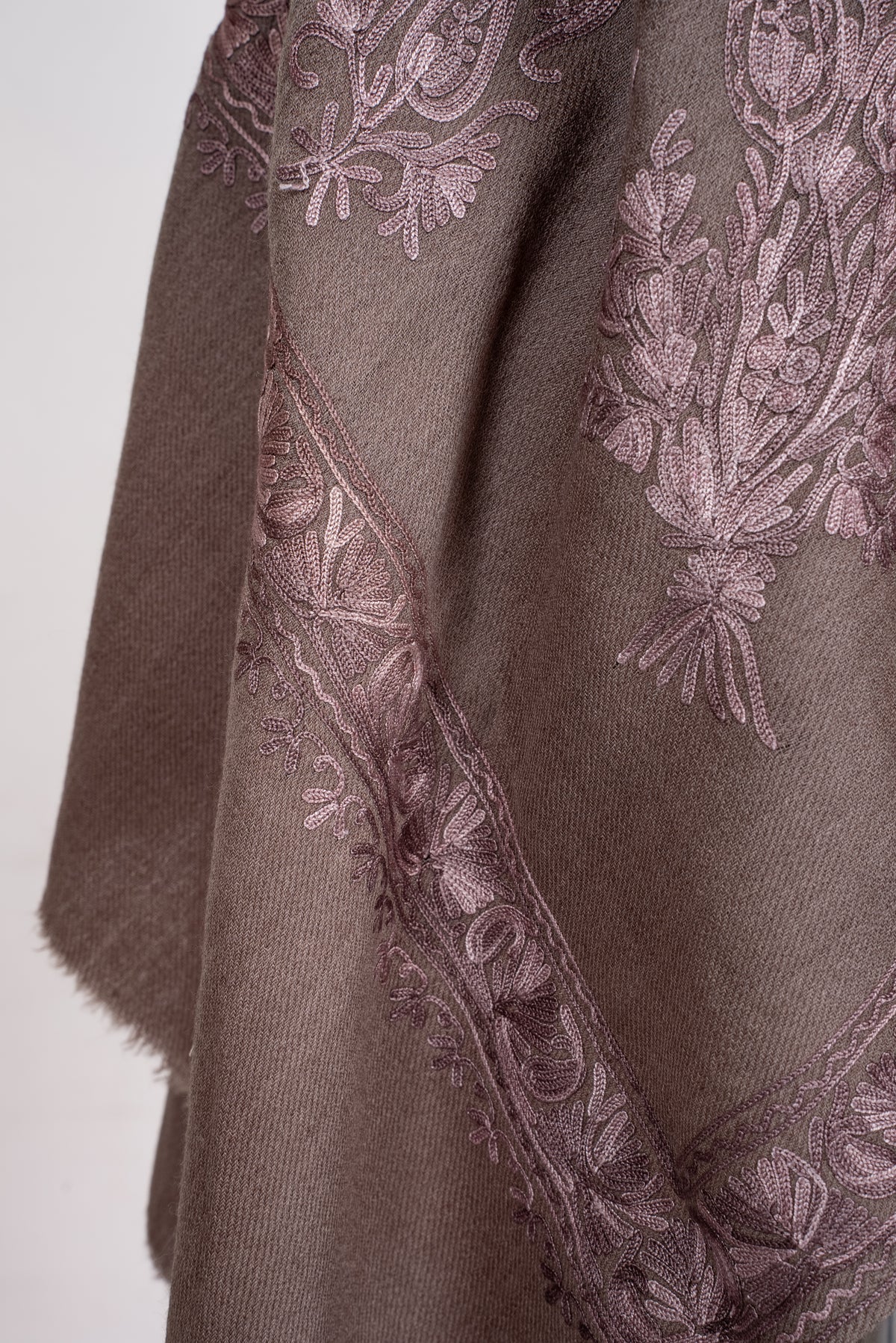 Desert Heirloom Aari Machine Embroidered Shawl