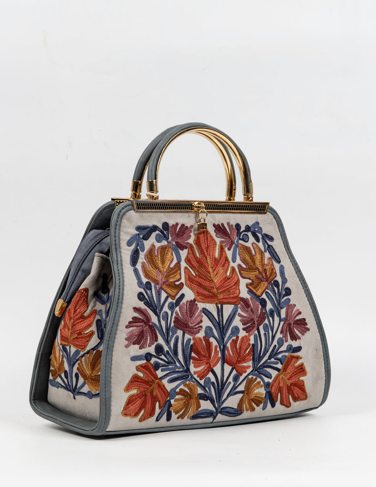 Shafaq Royale – Aari Embroidery Handbag