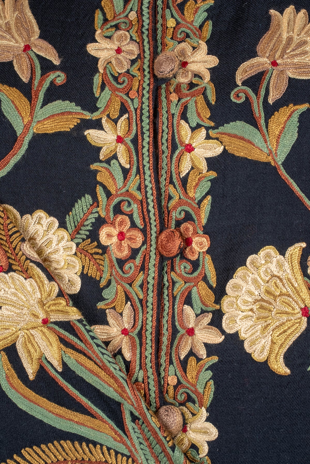 Antique Garden Aari Hand Embroidered Short Jacket