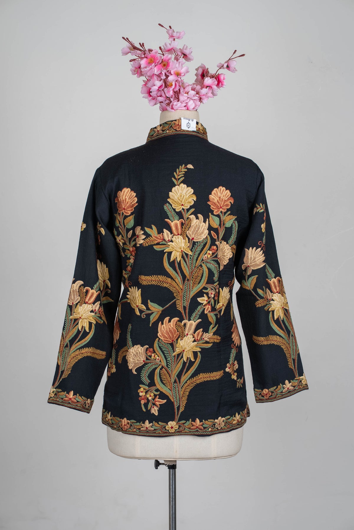 Antique Garden Aari Hand Embroidered Short Jacket