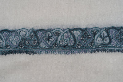Emerald Mist Rumal — Sozni Hand Embroidered