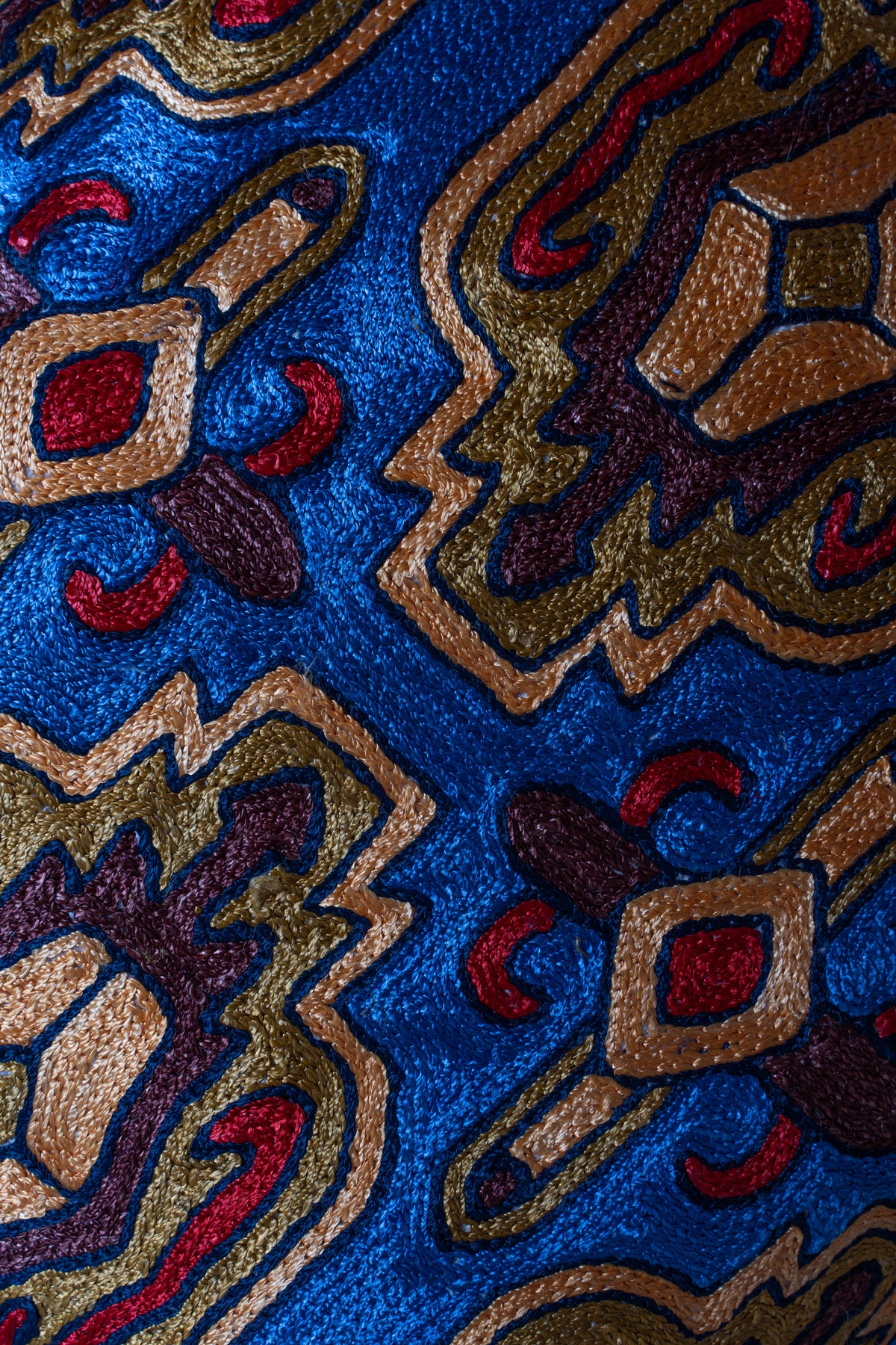 Set of 5 – 16” Hand-Embroidered Cushion Covers