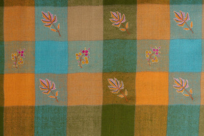 Pure Pashmina Shawl with Sozni Embroidery