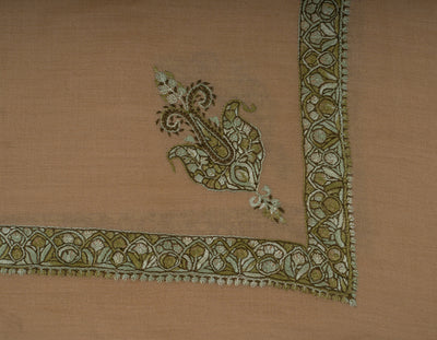 Desert Sage Rumal — Sozni Hand Embroidered