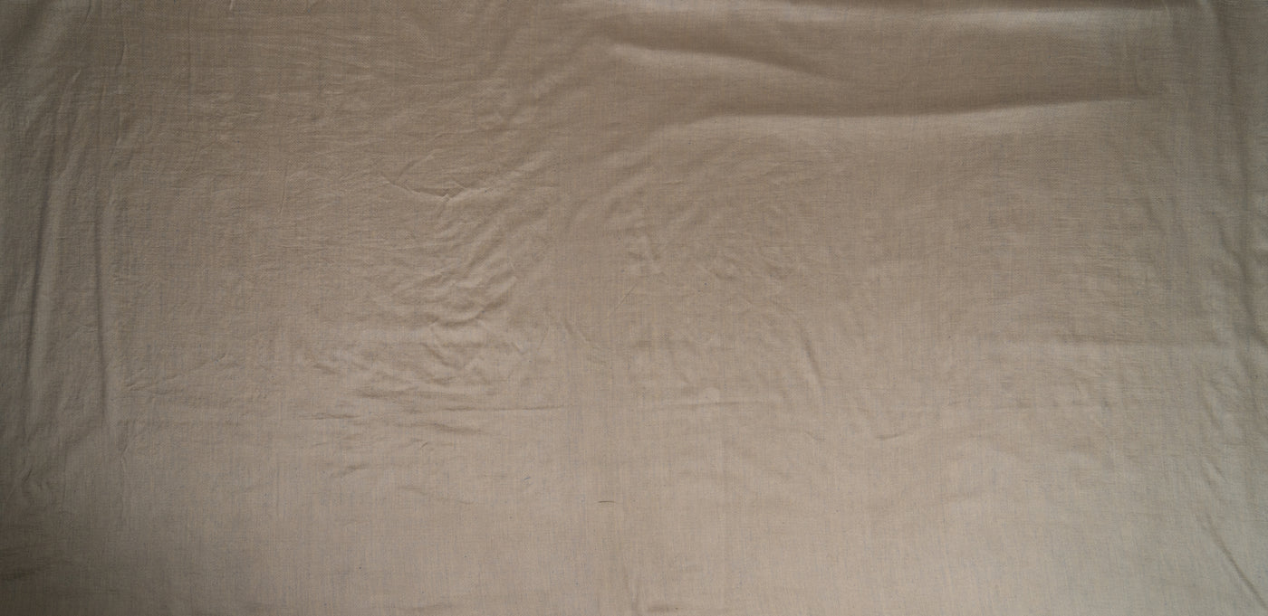 Sadaa Taupe: Minimalist plain Merino Wool Shawl