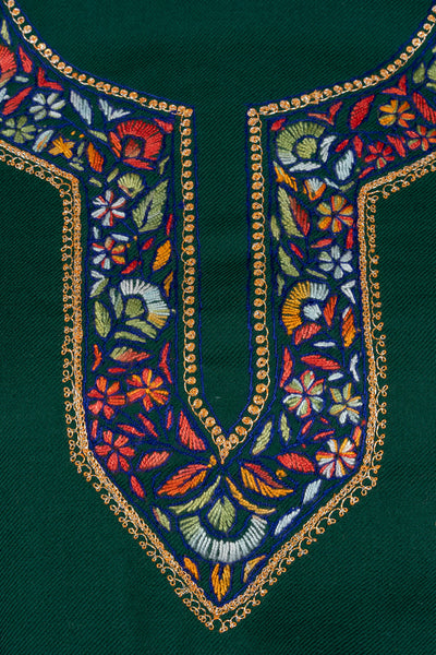Emerald Grace Sozni Hand Embroidered Suit