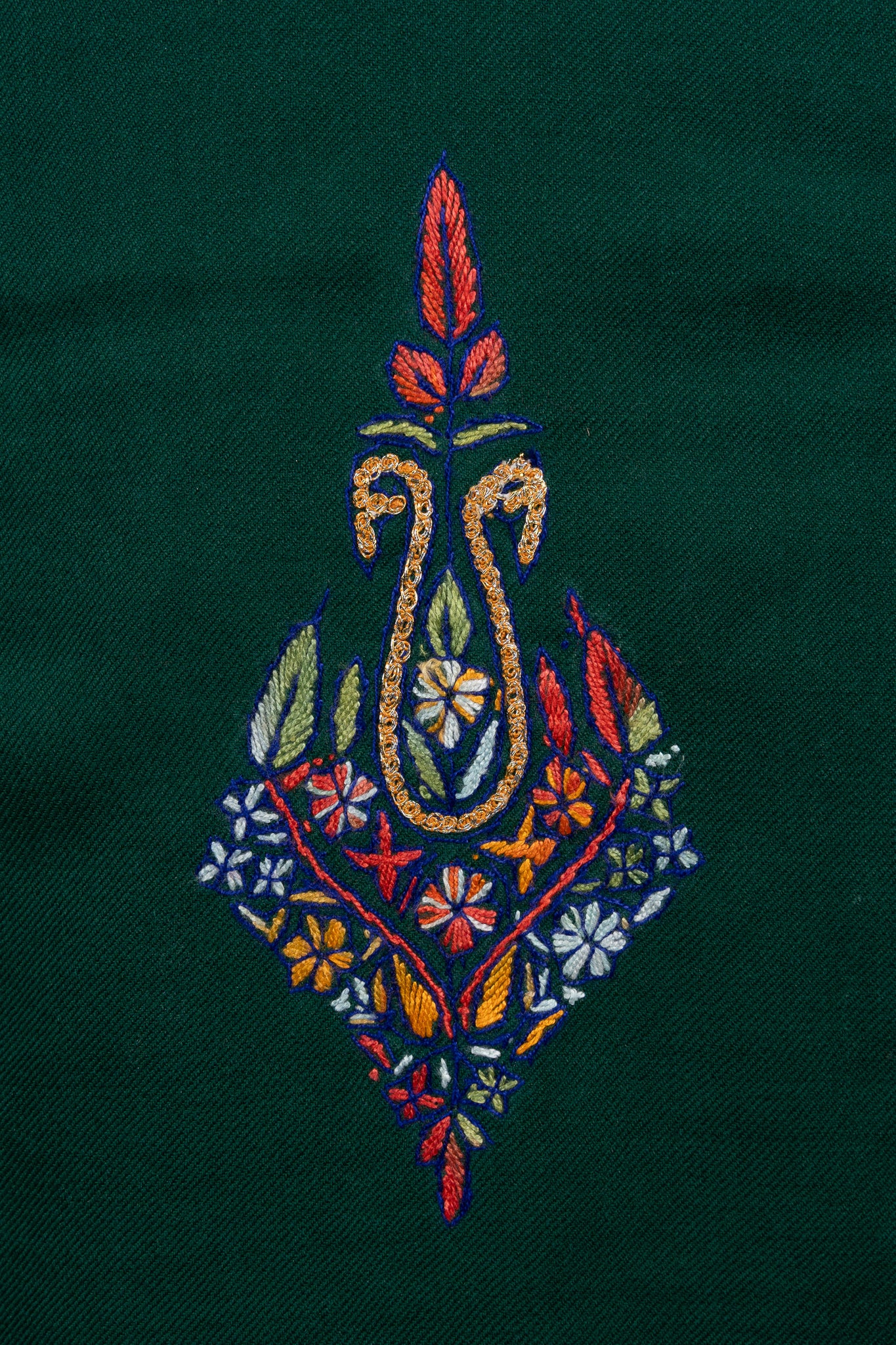 Emerald Grace Sozni Hand Embroidered Suit