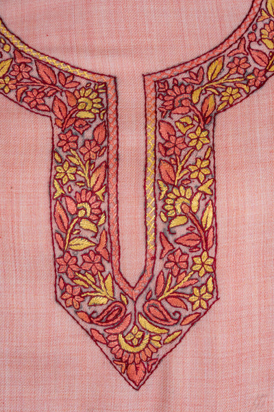 Blush Petal Sozni Hand Embroidered Suit