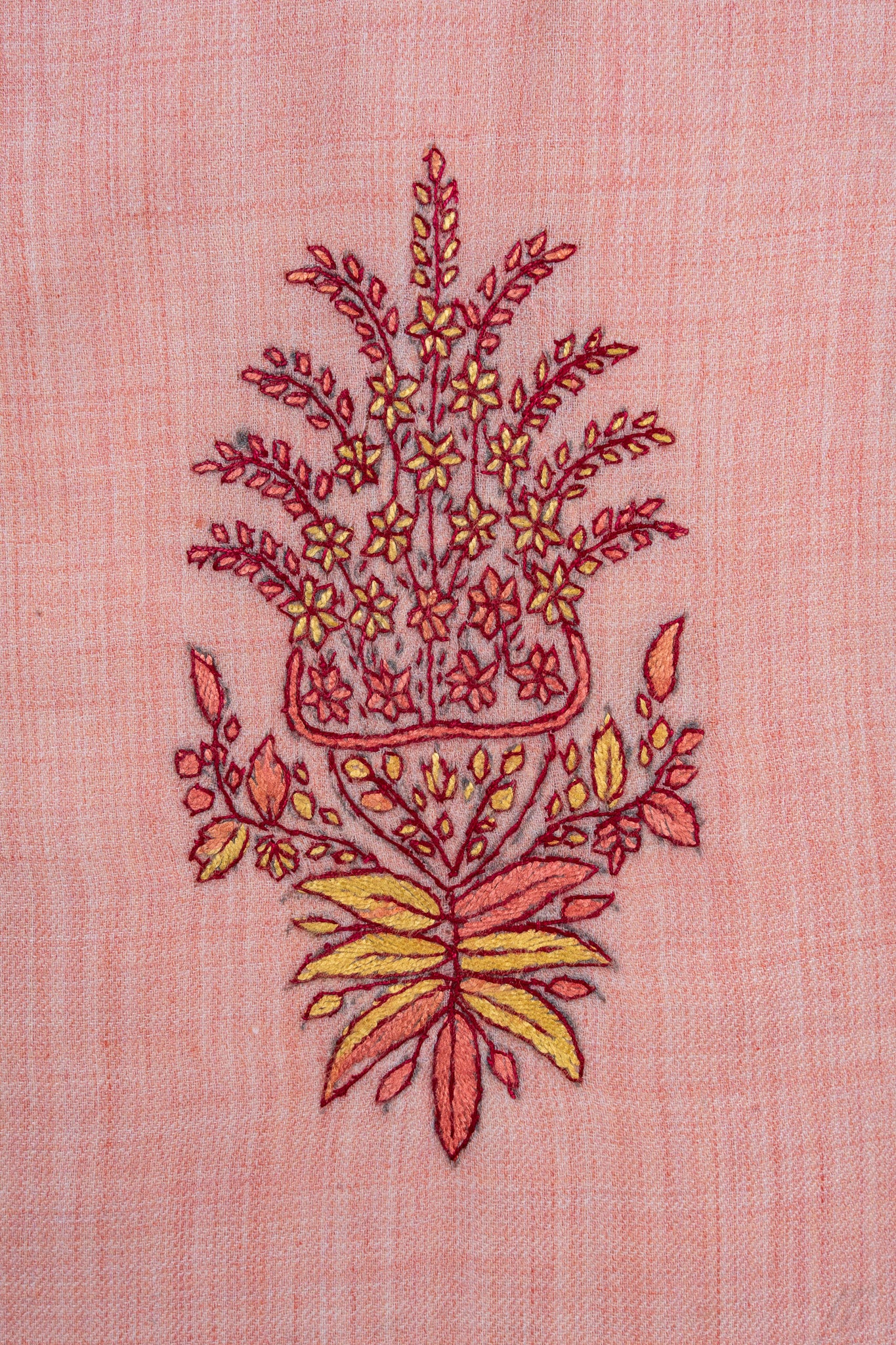 Blush Petal Sozni Hand Embroidered Suit