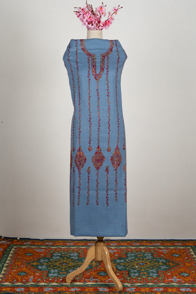 Sky Grace Sozni Hand Embroidered Suit