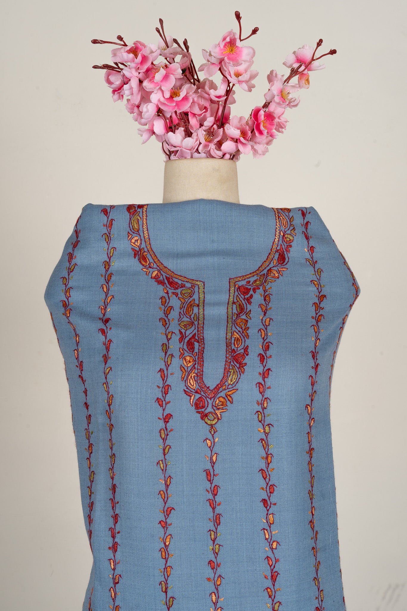 Sky Grace Sozni Hand Embroidered Suit