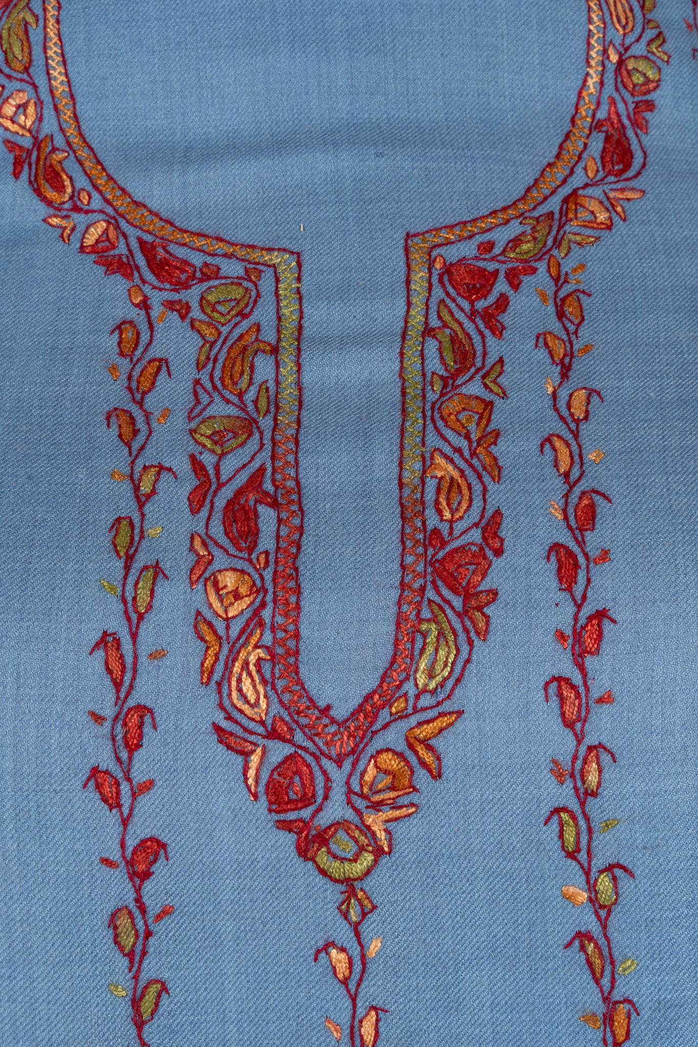 Sky Grace Sozni Hand Embroidered Suit