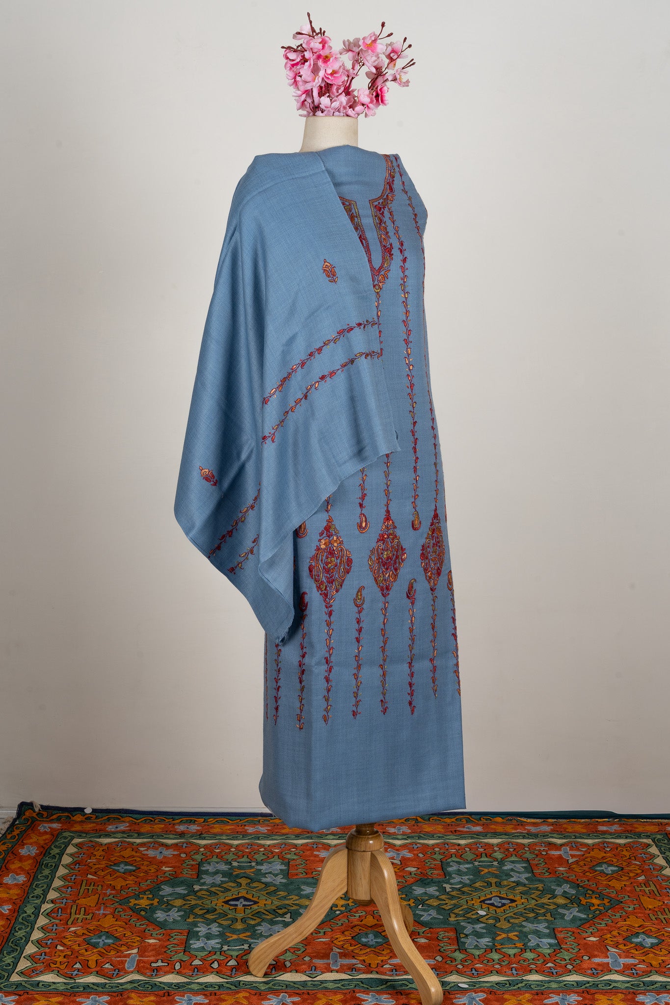 Sky Grace Sozni Hand Embroidered Suit