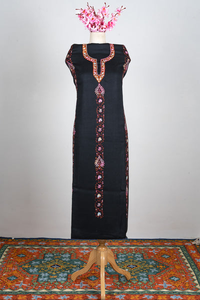 Noir Charm Sozni Hand Embroidered Suit