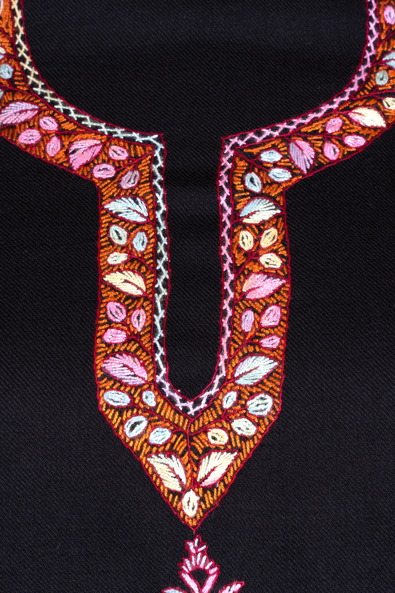 Noir Charm Sozni Hand Embroidered Suit