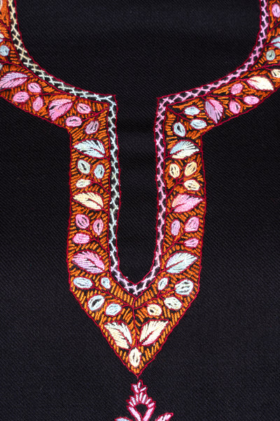 Noir Charm Sozni Hand Embroidered Suit