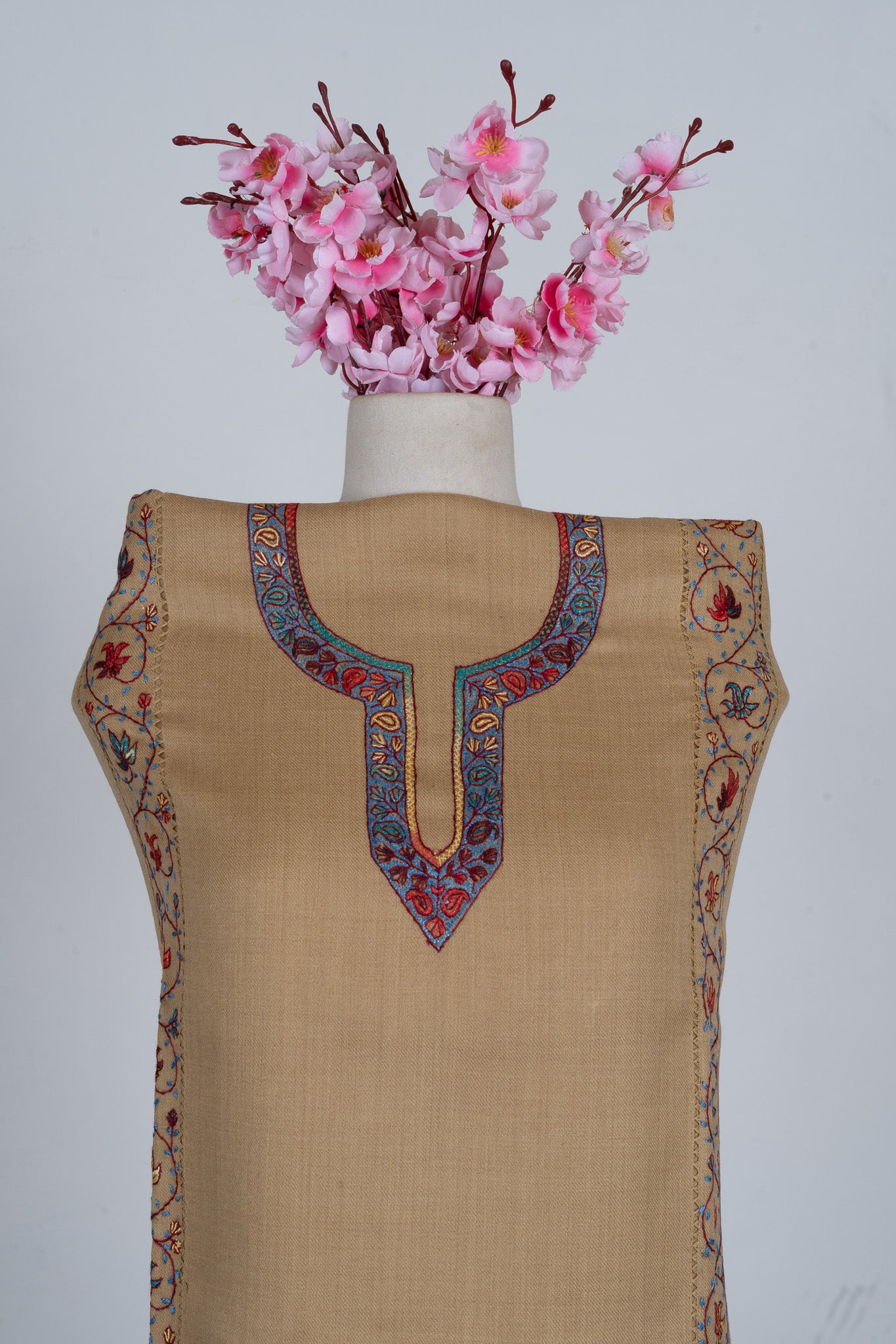 Golden Essence Sozni Hand Embroidered Suit