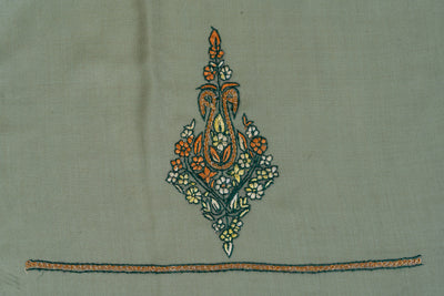 Sage Whisper Sozni Hand Embroidered Suit