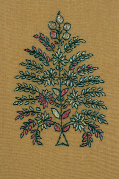 Golden Grove Sozni Hand Embroidered Suit