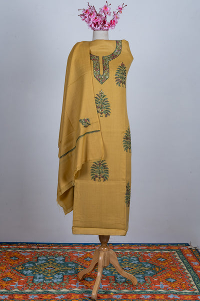Golden Grove Sozni Hand Embroidered Suit