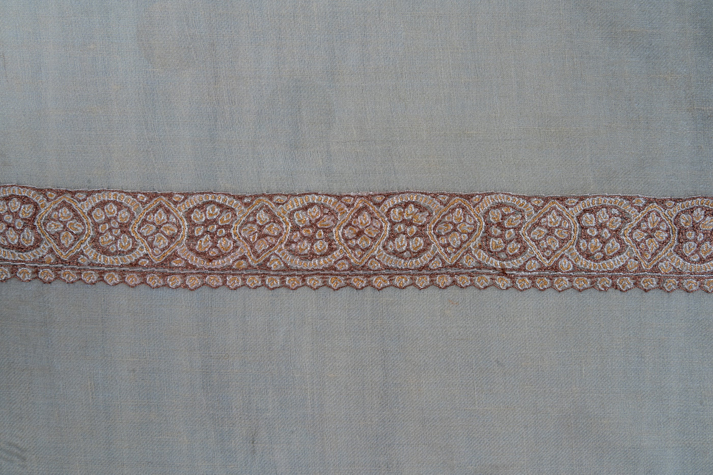 Sand Veil Rumal — Pure Pashmina Sozni Hand Embroidered