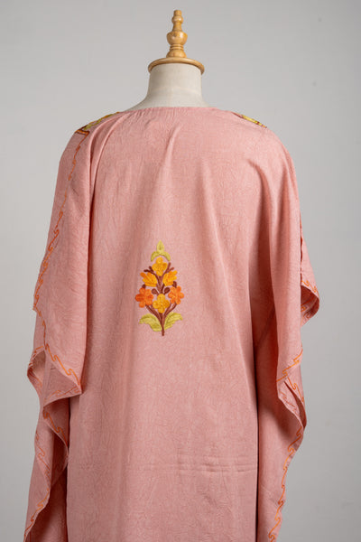 Blush Charm Aari Embroidered Kaftans with Yoke Design