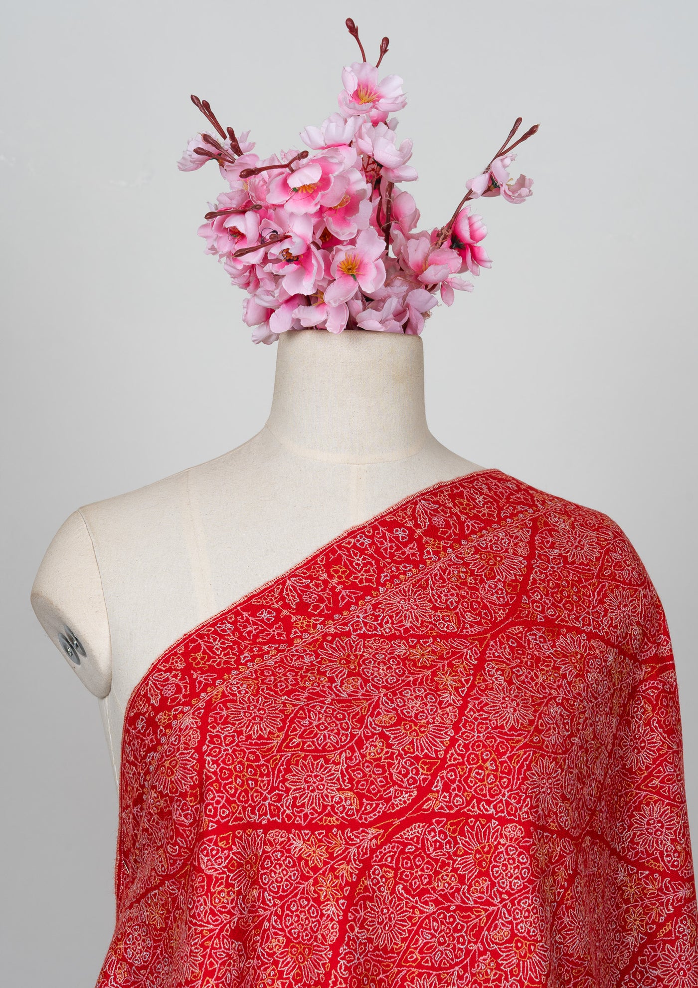 Laal-e-Jaavid — Pure Pashmina Sozni Shawl