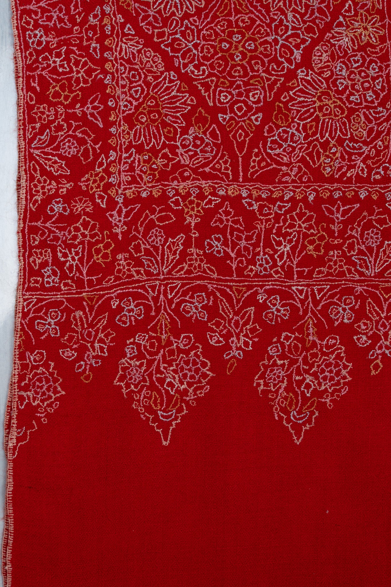 Laal-e-Jaavid — Pure Pashmina Sozni Shawl