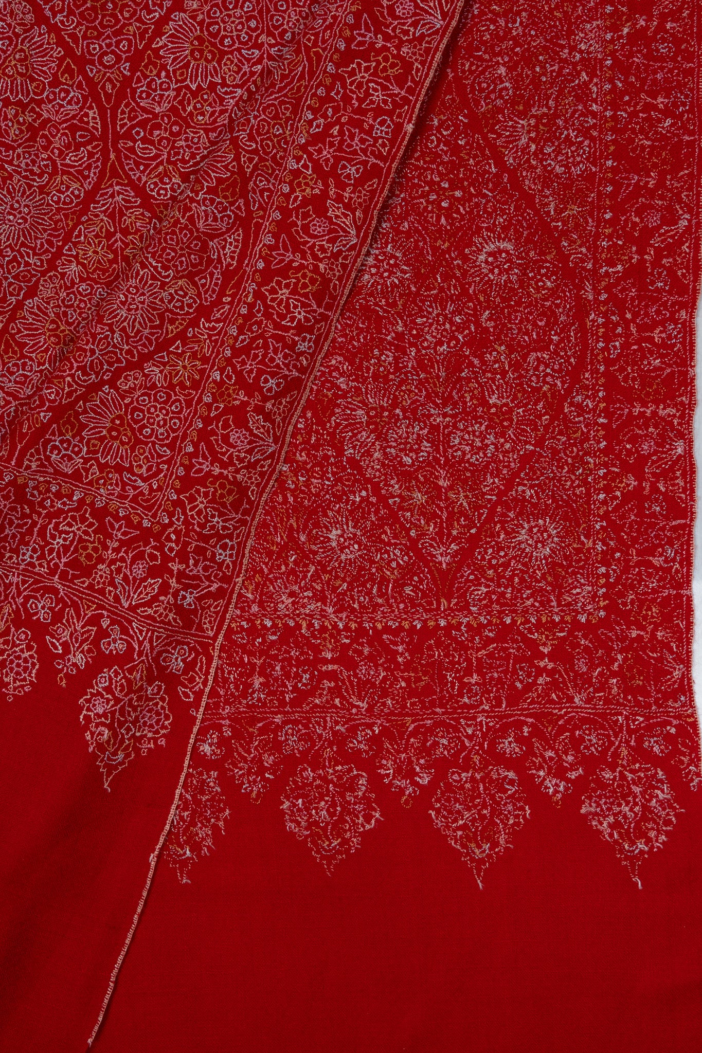Laal-e-Jaavid — Pure Pashmina Sozni Shawl