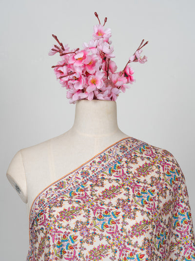 Gul-e-Firdaus — Pure Pashmina Sozni Shawl