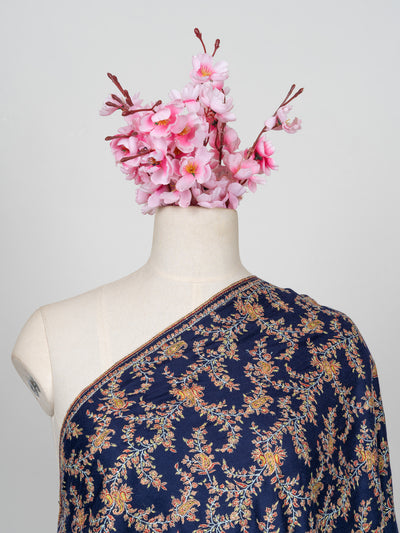 Neel-e-Nazakat — Pure Pashmina Sozni Shawl