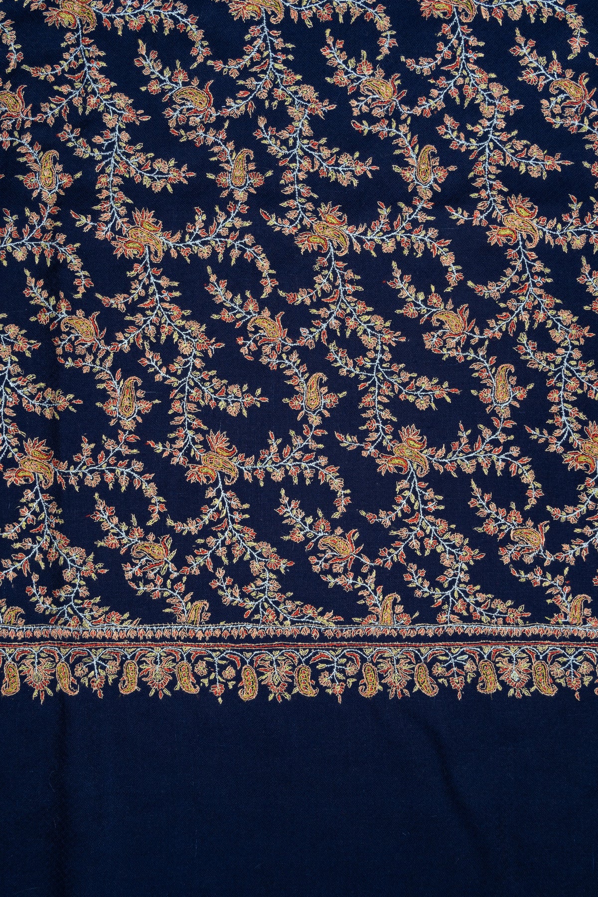 Neel-e-Nazakat — Pure Pashmina Sozni Shawl