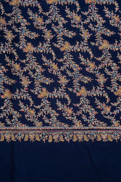 Neel-e-Nazakat — Pure Pashmina Sozni Shawl