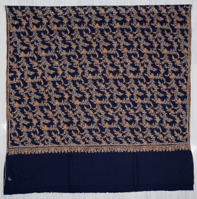 Neel-e-Nazakat — Pure Pashmina Sozni Shawl