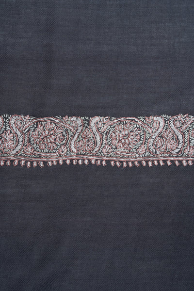 Midnight Blush Rumal — Sozni Hand Embroidered