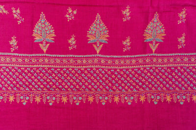 Gul-e-Irfaan Pashmina Shawl with sozni Hand Embroidery