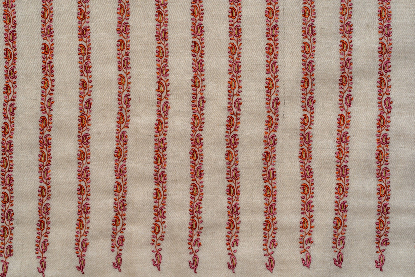 Gul-e-Afshan – Hand-Embroidered Pure Pashmina Shawl