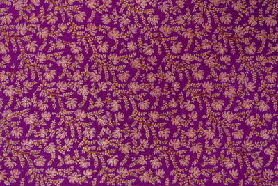 Baad-e-Gul – Plum Sozni Hand-Embroidered Pashmina Shawl