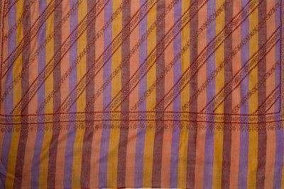 Gulnaar Baadal – Handcrafted Multistrip Pashmina Shawl
