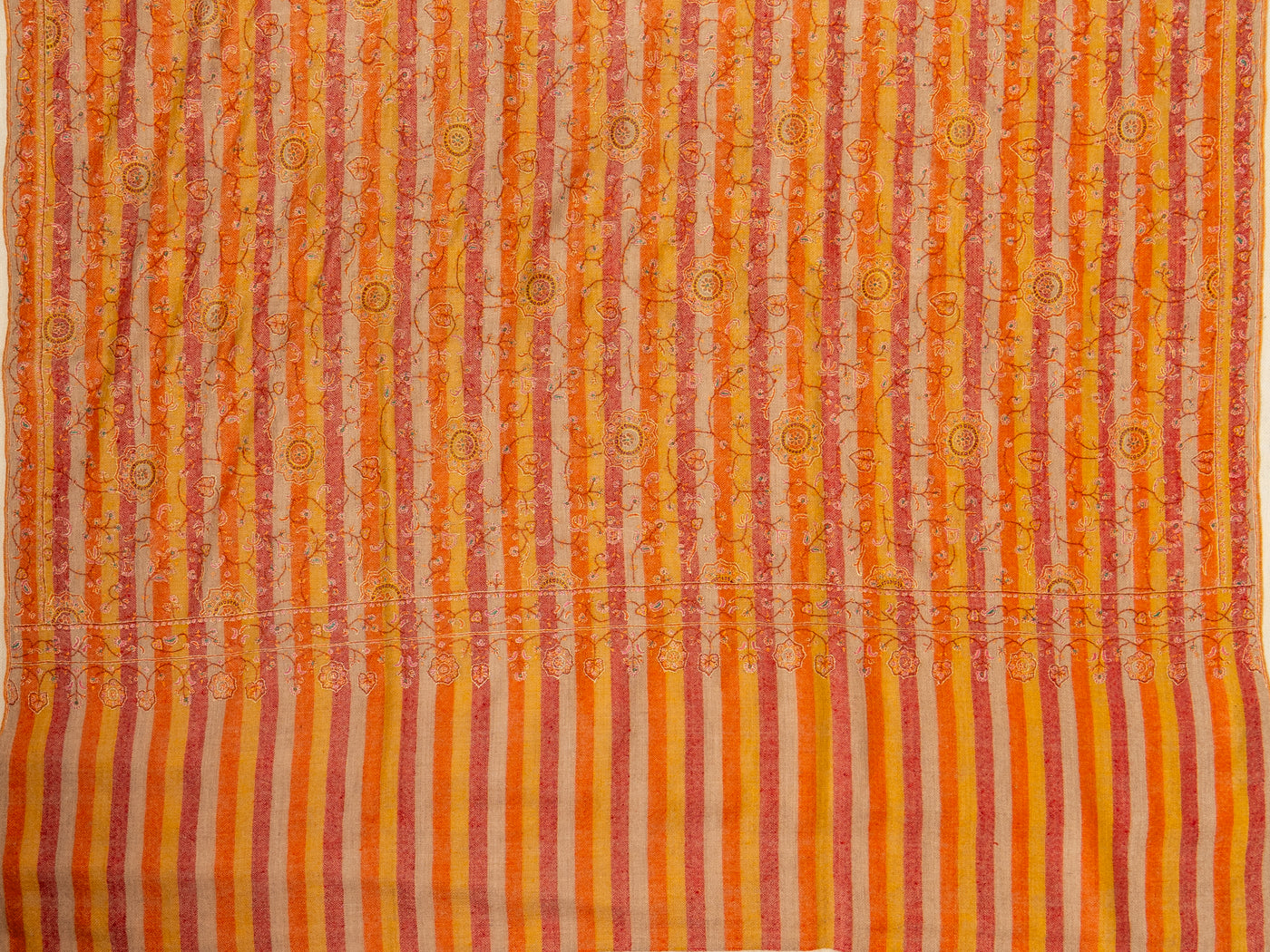 Sunset Reverie - Hand crafted pure pashmina shawl