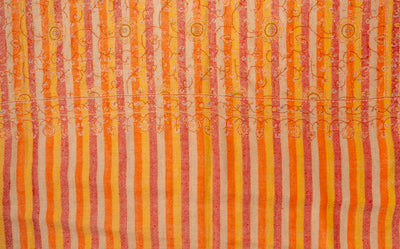 Sunset Reverie - Hand crafted pure pashmina shawl